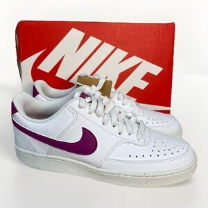 Nike Court Vision Low NN Women 6 Casual Shoes DH3158-500 Cactus Flower Pink New